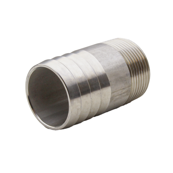 8602 Stainless Steel Double Hose Nipple