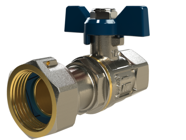 40742F-F Ball Valve Pn-30 With Loose Nut Connector