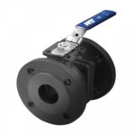 5117 Two-Piece Carbon Steel Ball Valve With Flanges